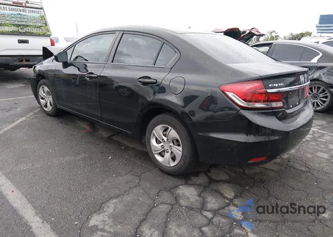 2014 Honda Civic Lx from USA, damaged, VIN 19XFB2F53EE225448